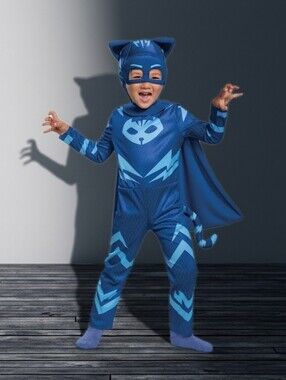Catboy PJ Masks Jumpsuit Superhero Kids Costume Classic Adorable Toddler Disney